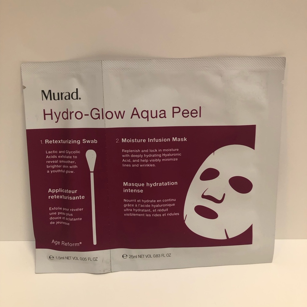 3/$20 Murad Hydro Glow Aqua Peel NWOT